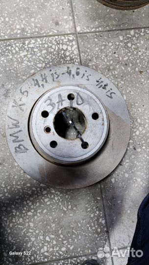 Тормозные диски X5 задние