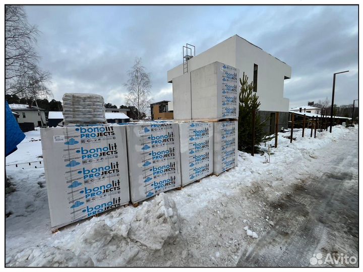 Газосиликатные блоки с доставкой