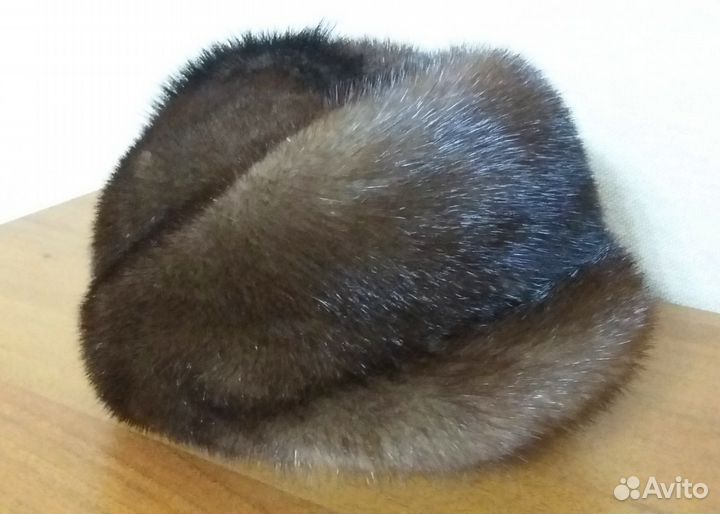 Норковая шапка кепи
