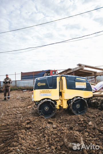 Прокат/аренда инструмента каток Bomag-1.6т вибрац