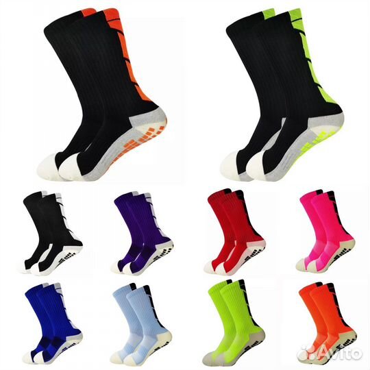 Противоскользящие носки футбольные