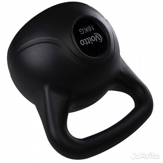 Гиря пластиковая Voitto, 16 кг (крупногабаритная)