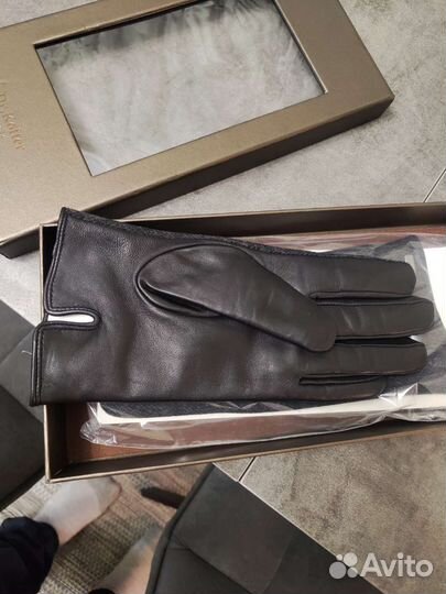 Мужские кожаные перчатки 8.5