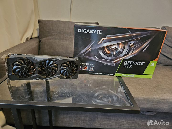 Видеокарта gigabyte GeForce GTX 1660 super Gaming