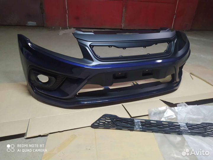 Бампер передний Гранта xmug Спорт