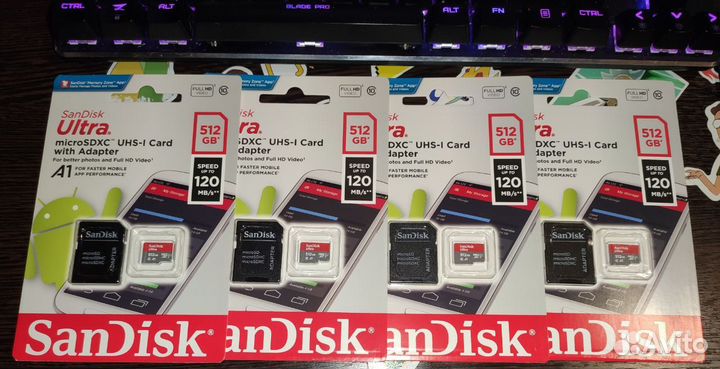 SanDisk Ultra microsdxc 512 гб (SteamDeck)