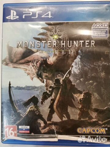 Monster Hunter Игра для приставки ps4
