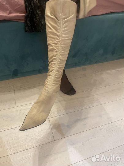 Сапоги женские натуральная кожа 36 размер