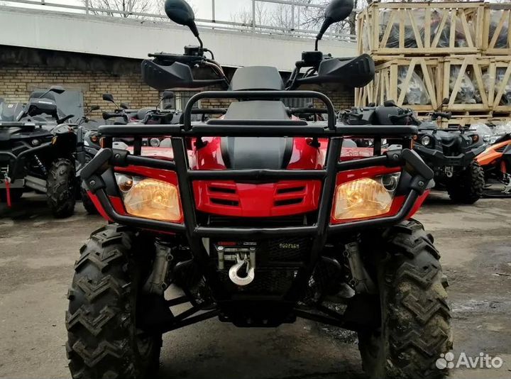 Квадроцикл Stels ATV-300 красный