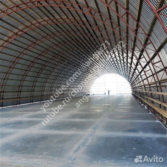 Ангар под ключ 1037 m2