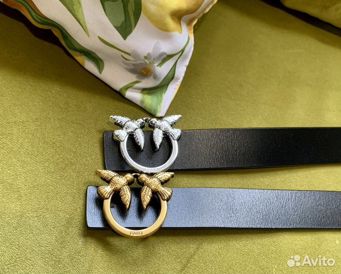 Ремень женский Pinko кожа