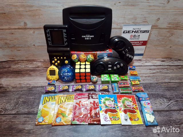 Подарочный набор ретро Привет из 90 х с Dendy