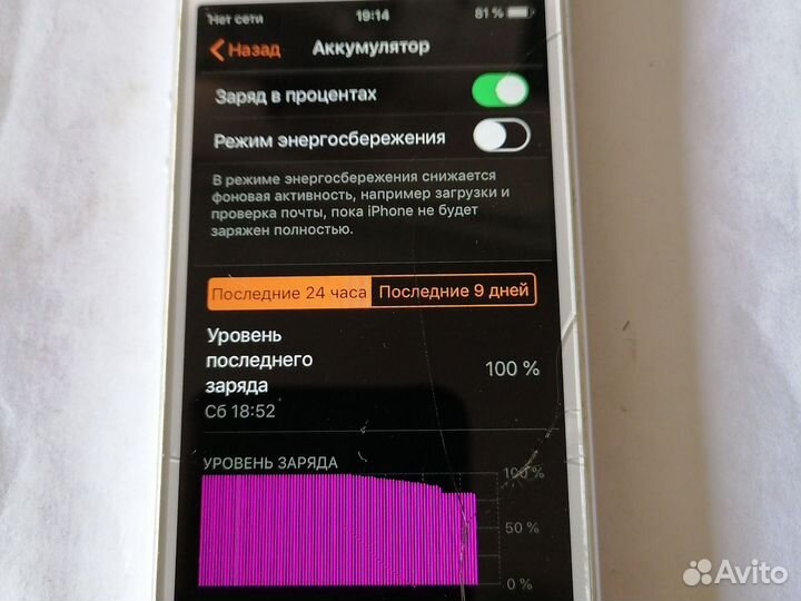 Телефон iPhone 5s 16г.б