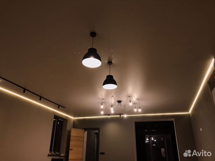 Натяжные потолки от частного мастера