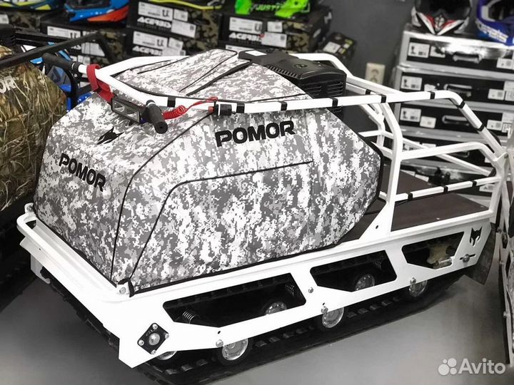 Мотобуксировщик Pomor-M 500 K-15 PRO