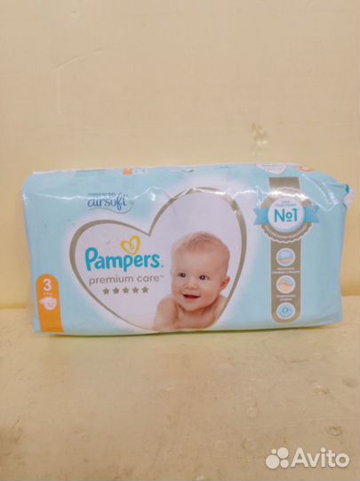 Подгузники Pampers Рrеmium Саrе 2;3