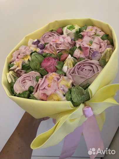 Зефир букет сладкий оригинальный подарок коробочка