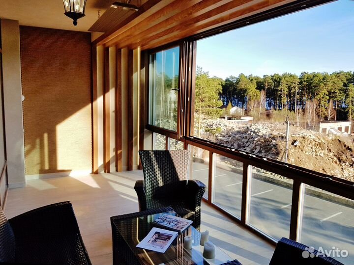 Остекление беседки аллюминиевое