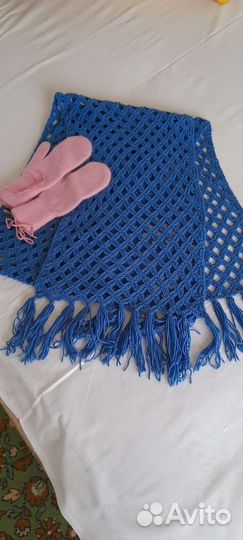 Шарф и варежки