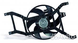 Вентилятор охлаждения двигателя на Лада Ларгус без