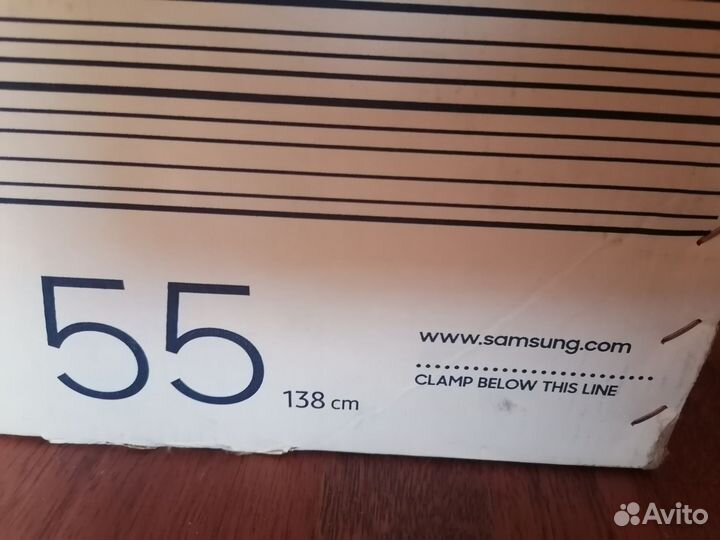 Коробка для транспортировки телевизора Samsung