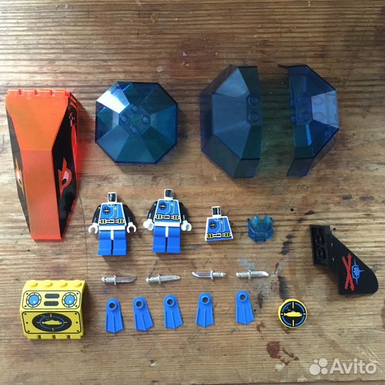 Редкие детали/минифигурки Lego «подводный мир»