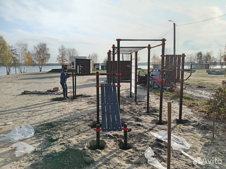 Сборка детских площадок