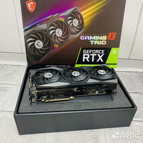 RTX 3090 TI 24GB MSI gaming trio купить в Москве | Электроника | Авито