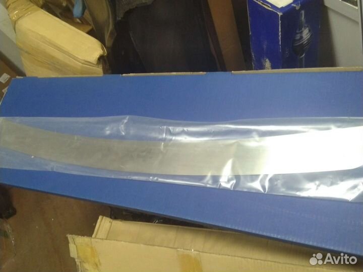 Suzuki SX4 2016+ накладка заднего бампера