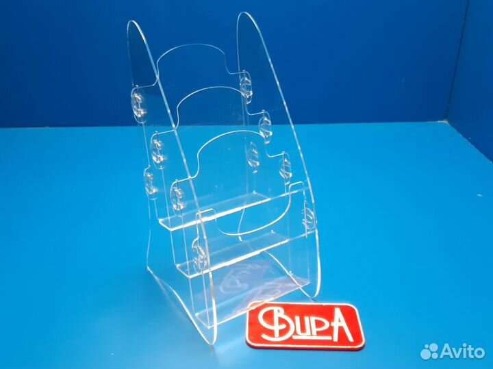 Буклетницы (лифлетницы) 3-х ярусные из оргстекла