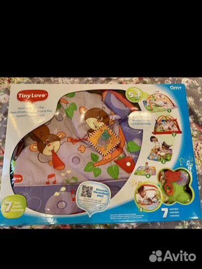 Развивающий коврик TinyLove Разноцветное сафари