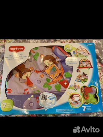 Развивающий коврик TinyLove Разноцветное сафари