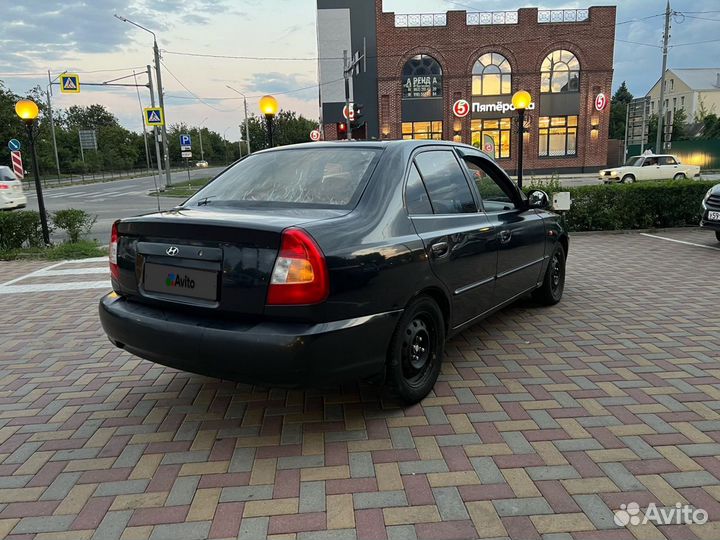 Hyundai Accent 1.5 МТ, 2007, 180 000 км