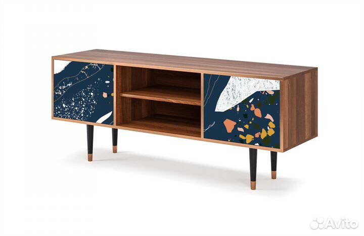 Тв-тумба T2 - Орех - Nude Iceberg