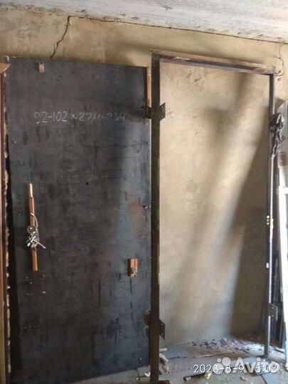 Дверь металлическая, доставка, установка