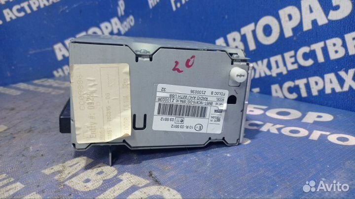 Штатная магнитола Ford Focus 3 седан 2012