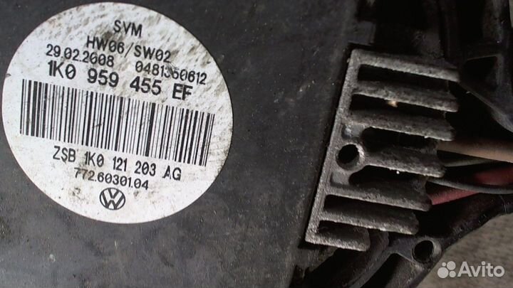 Вентилятор радиатора Skoda Octavia (A5), 2008