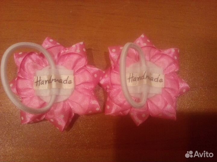 Для любимых дочек красивые бантики ручной работы