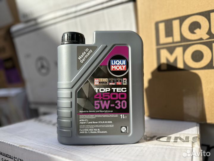 Моторное масло Liqui Moly TopTec 4500 5W30 1л