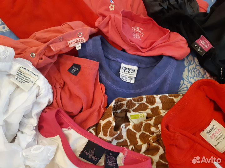 Одежда для девочки 2-3 года пакетом