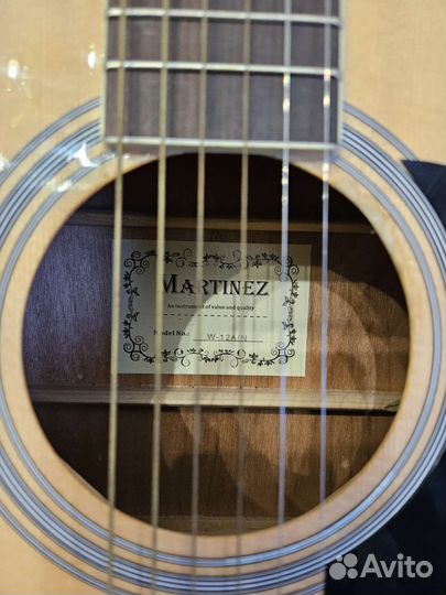Акустическая гитара martinez