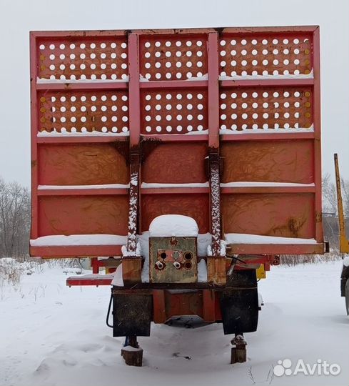 Полуприцеп трал (тяжеловоз) Yangjia LHL9407TDP, 2013