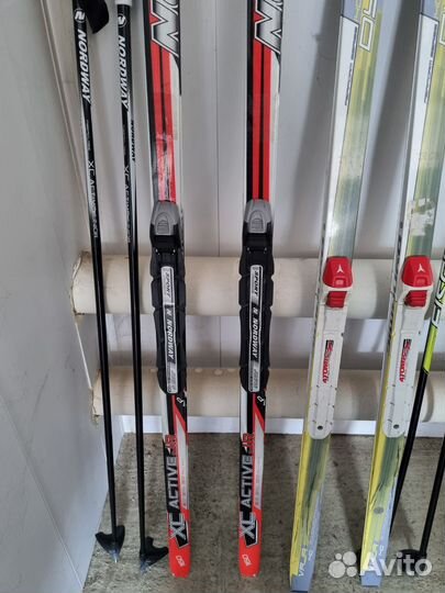 Беговые лыжи и ботинки