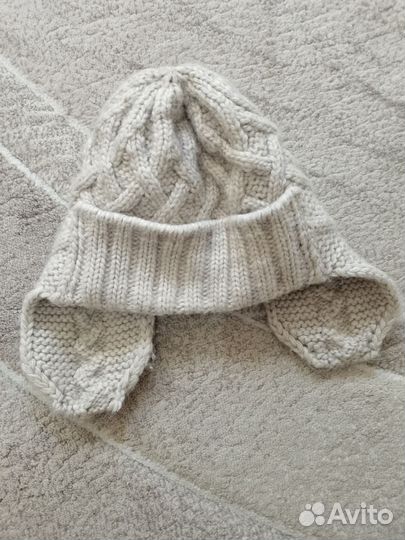 Шапка зимняя женская вязанная