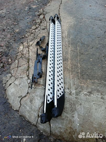 Пороги подножки для Хавал Дарго