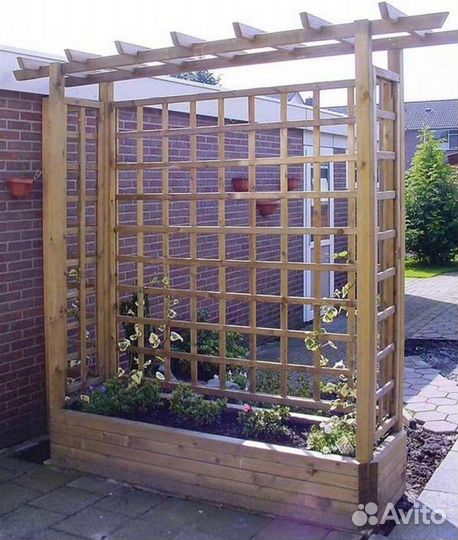 Шпалера деревянная, пергола