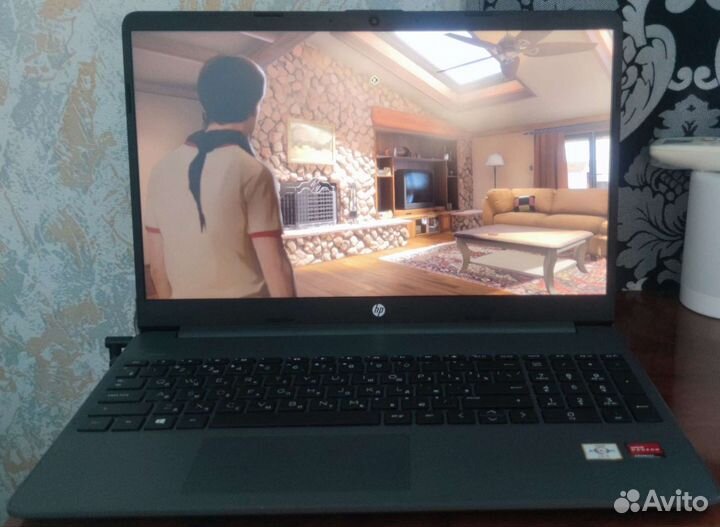 Мощный Ноутбук HP 15.6IPS/3150U/12/128GVega3 Идеал