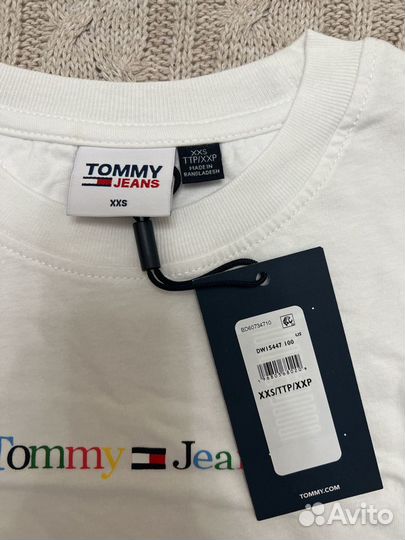 Женская футболка Tommy Hilfiger оригинал XXS