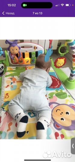 Коврик с пианино