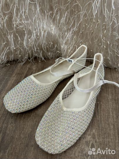 Балетки zara 36
